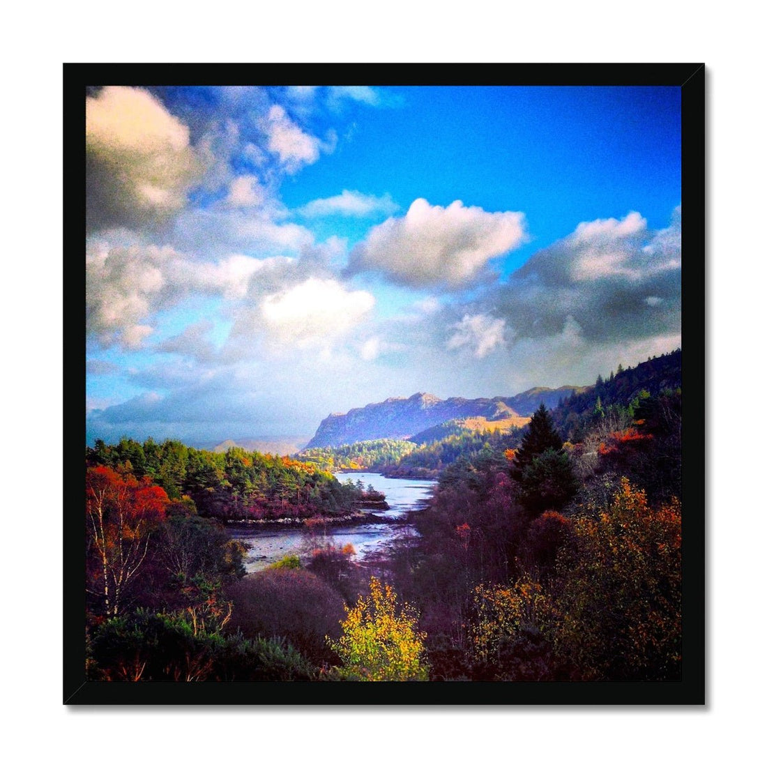Plockton Scottish Highlands Painting | Framed Print | Paintings from Scotland by Scottish Artist Hunter