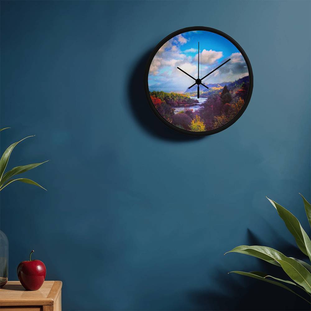 Plockton | Wall Art Clock | Scotland