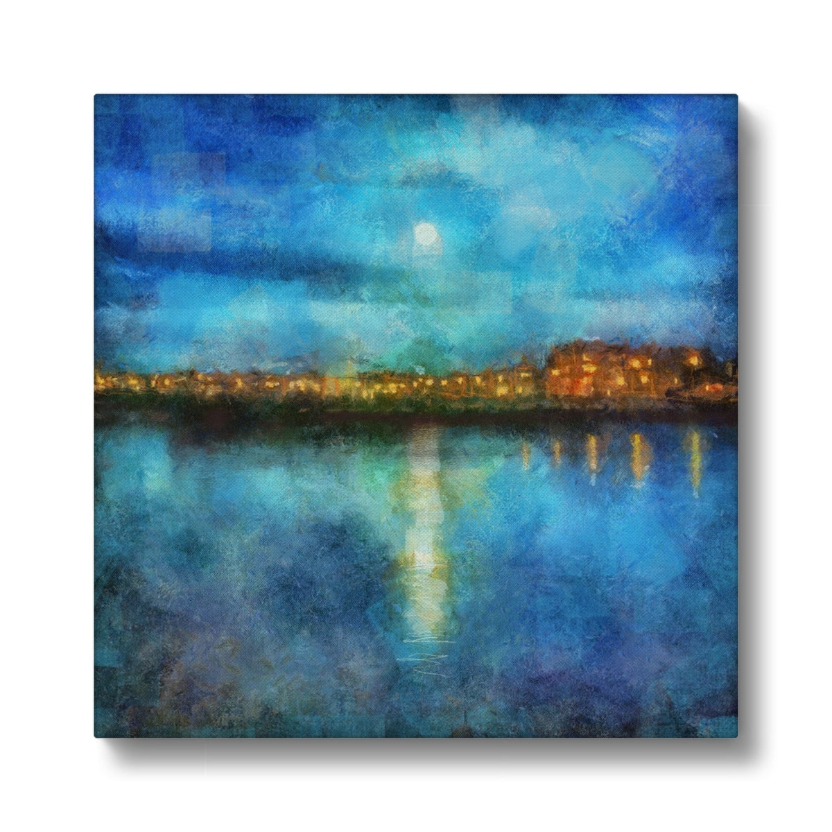 Portobello Moonlight Art Eco Canvas-Edinburgh & Glasgow Art Gallery