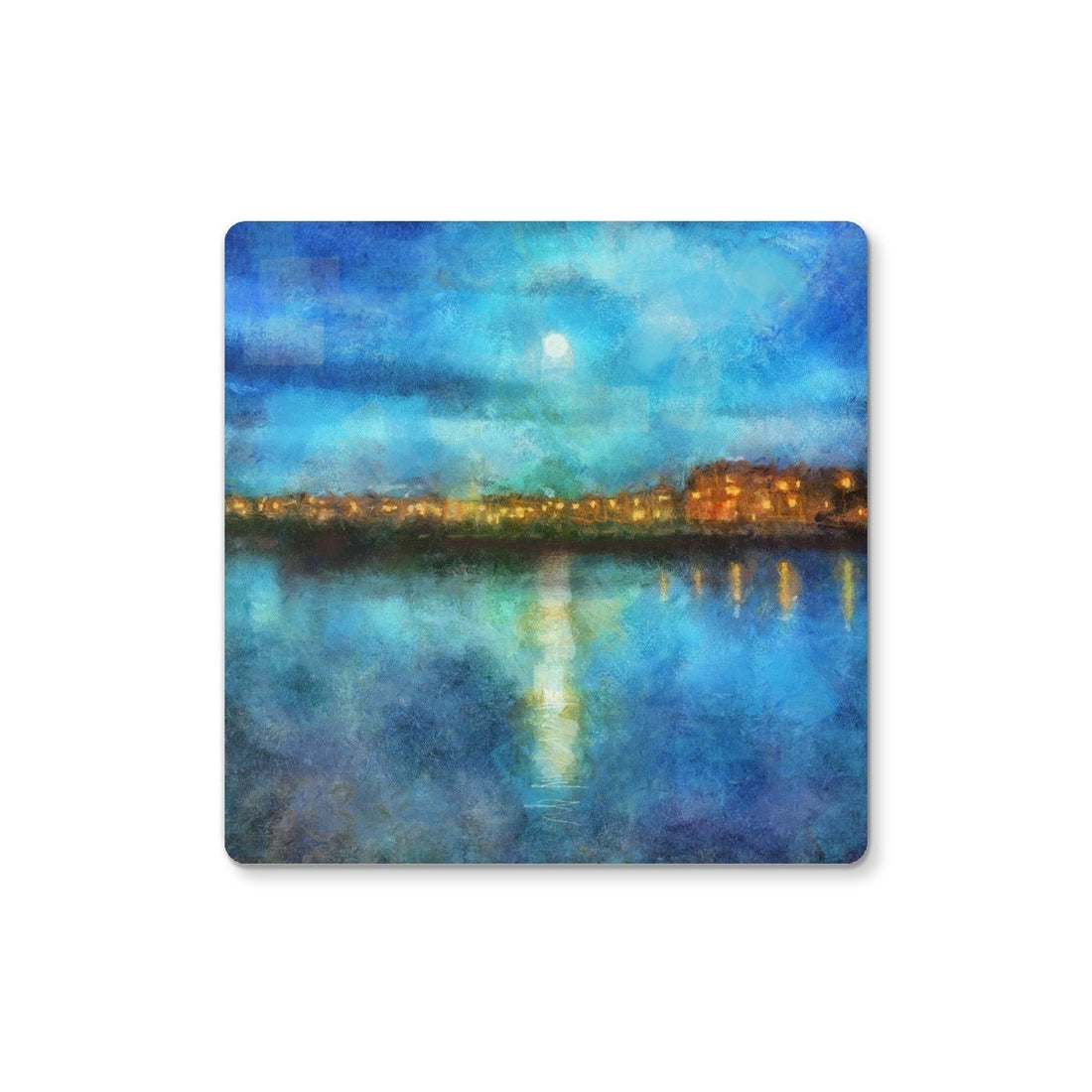 Portobello Moonlight Edinburgh | Scottish Art Gifts | Coaster