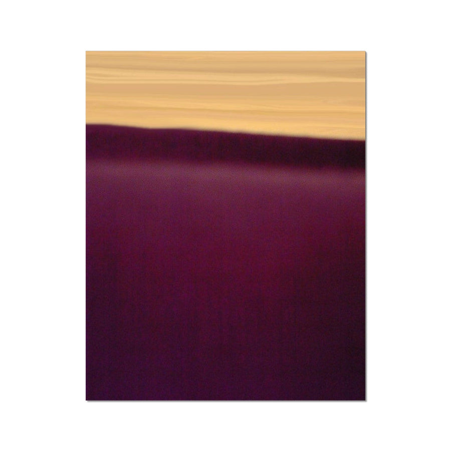Impresión de coleccionista prueba de artista de A Purple Sunset