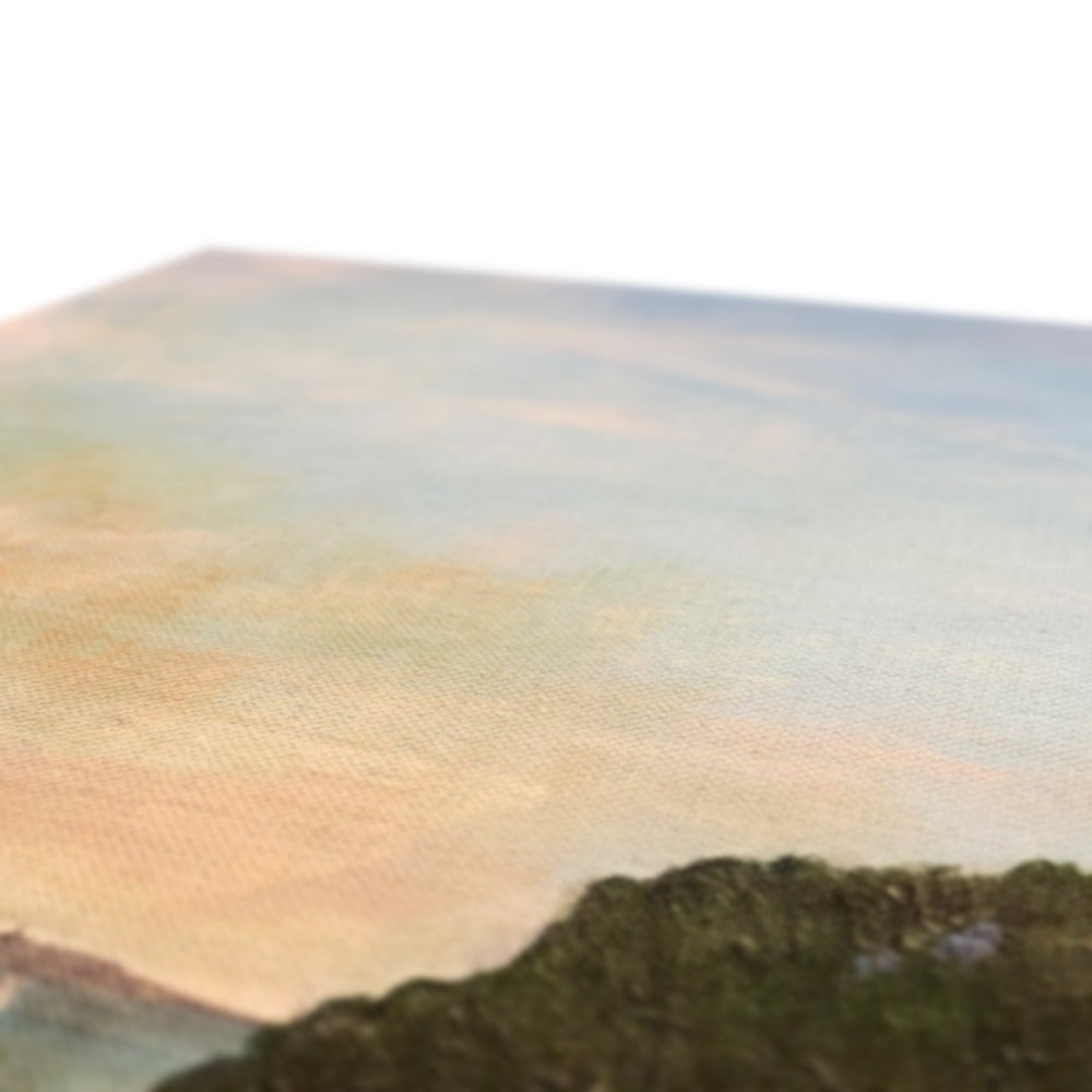 Pastel mountain landscape canvas print from Renaissance Golf Club