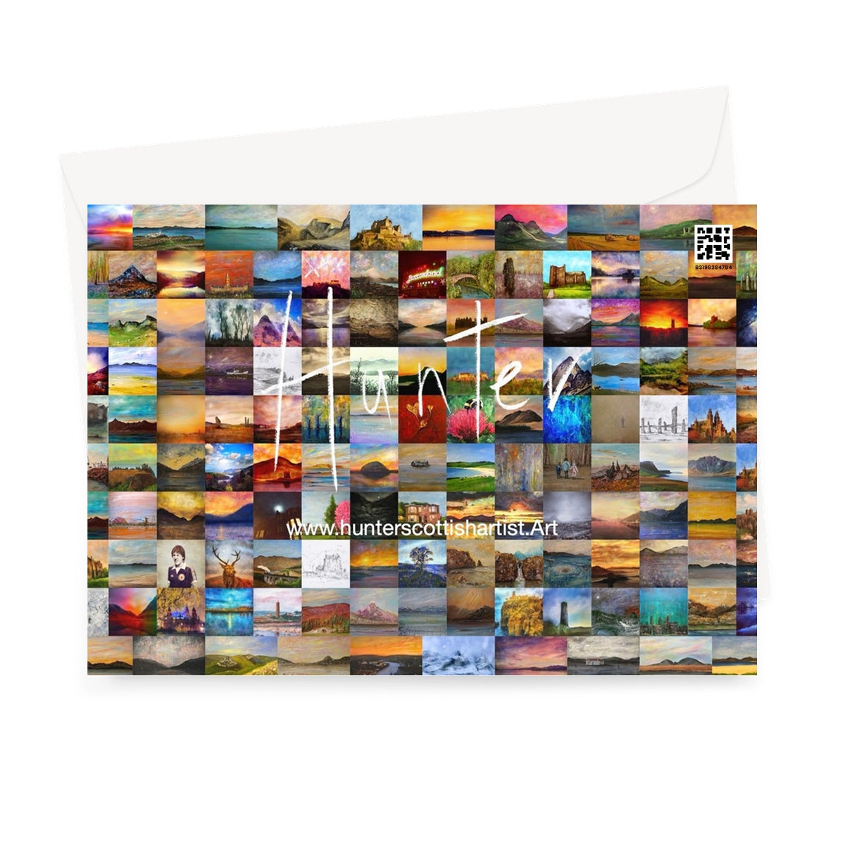 River Clyde Twilight Art Gifts Greeting Card