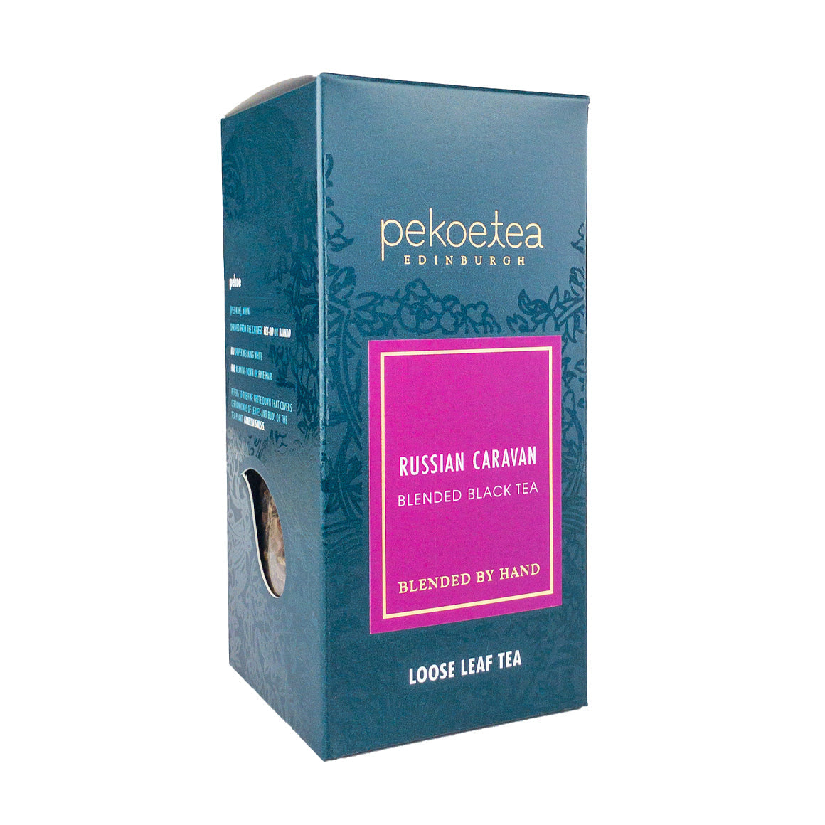 Russian Caravan blended black tea box by Pekoe Tea Edinburgh