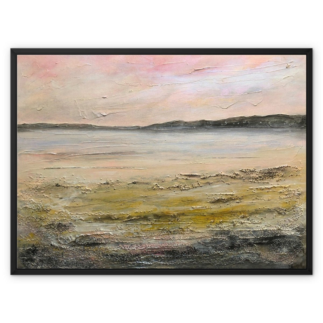 Sandgreen Painting | Framed Canvas | Paintings from Scotland by Scottish Artist Hunter