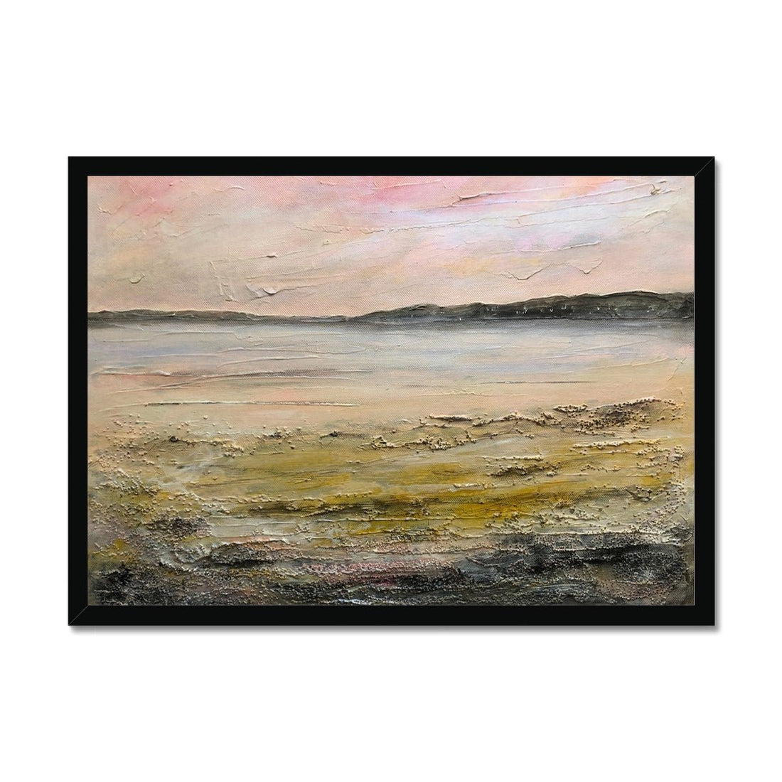 Sandgreen Painting | Framed Print | Paintings from Scotland by Scottish Artist Hunter
