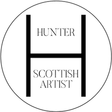 Scottish Artist Kevin Hunter black logo