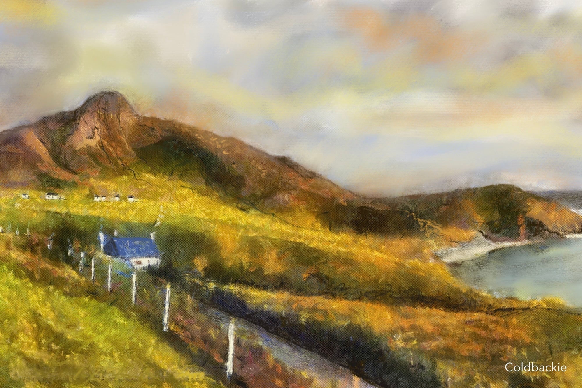 Scottish Highland Giclee Art Prints From Scotland-Scottish Lochs & Mountains Art Gallery