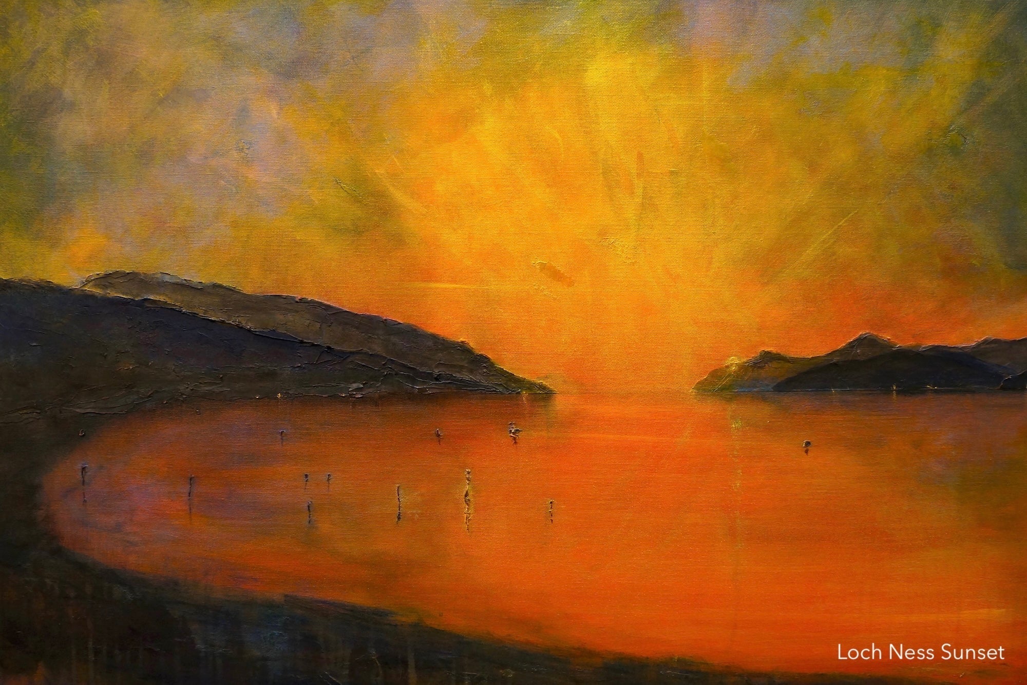 Scottish Loch Canvas Art Prints From Scotland-Scottish Lochs & Mountains Art Gallery