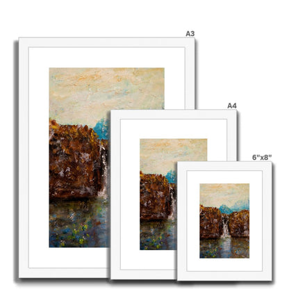 Skye Fairy Pools Painting | Framed &amp; Mounted Prints From Scotland