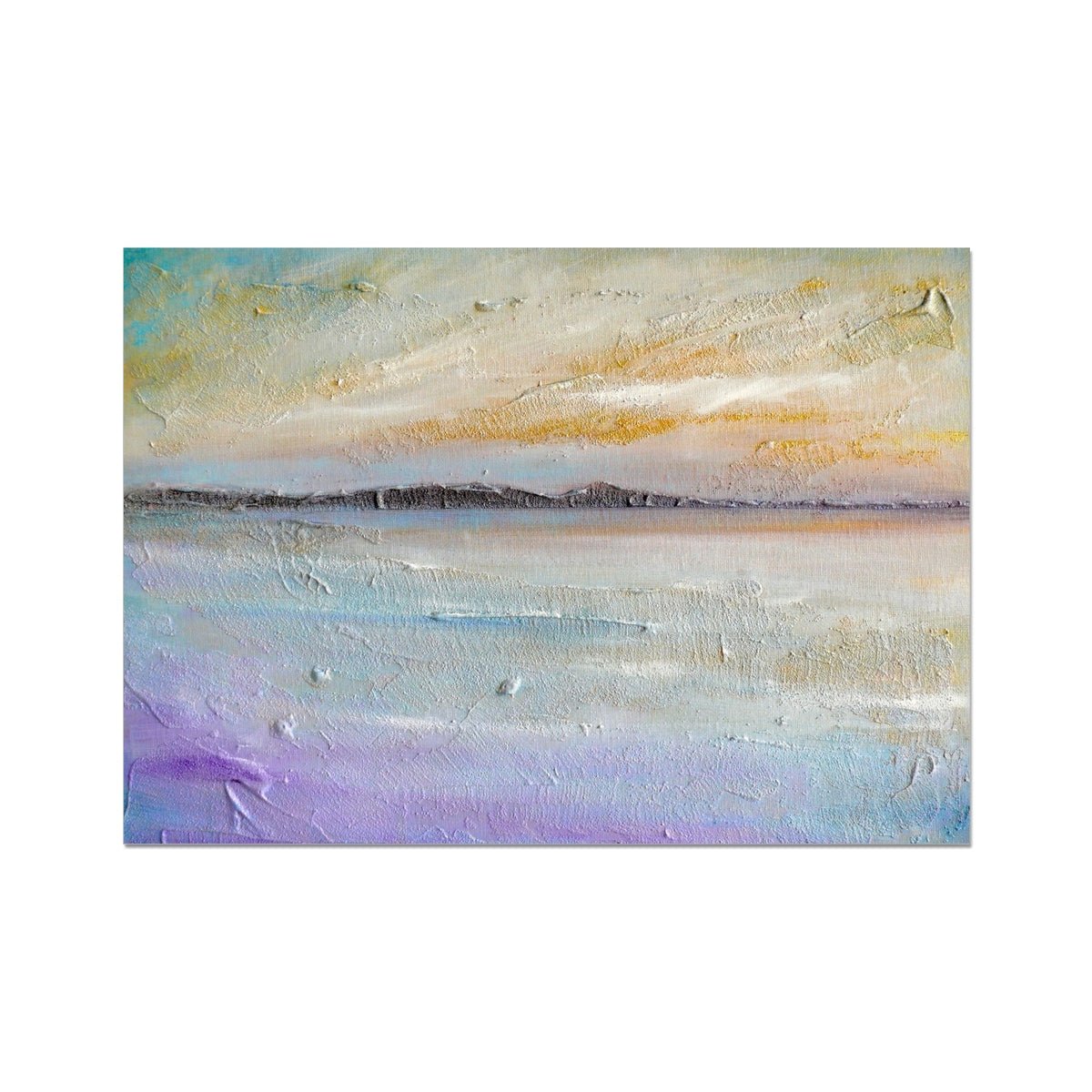 Sollas Beach North Uist Painting | Signed Art Prints From Scotland | By Scottish Artist Hunter