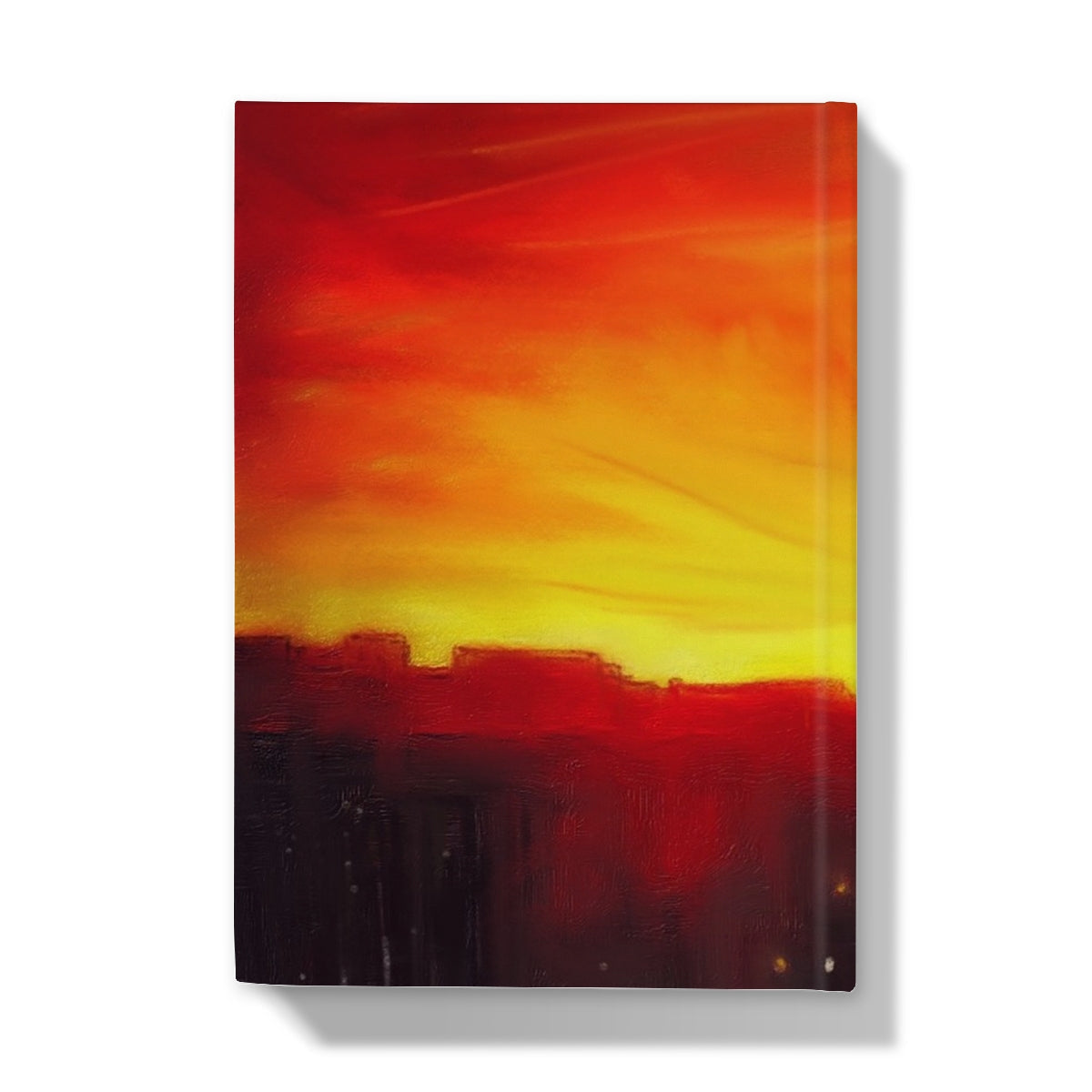 St Stephen’s Church Sunset Stockbridge hardcover journal with vibrant cover