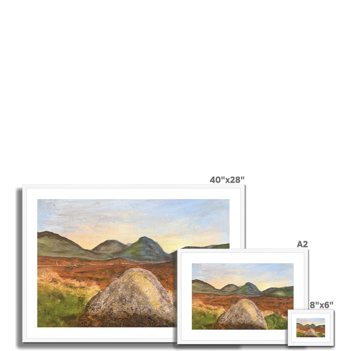 Standing Still In Glencoe Art Prints - Gallery Scotland - Free Shipping Worldwide