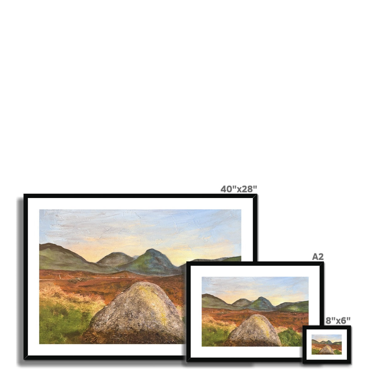 Standing Still In Glencoe Art Prints - Gallery Scotland - Free Shipping Worldwide