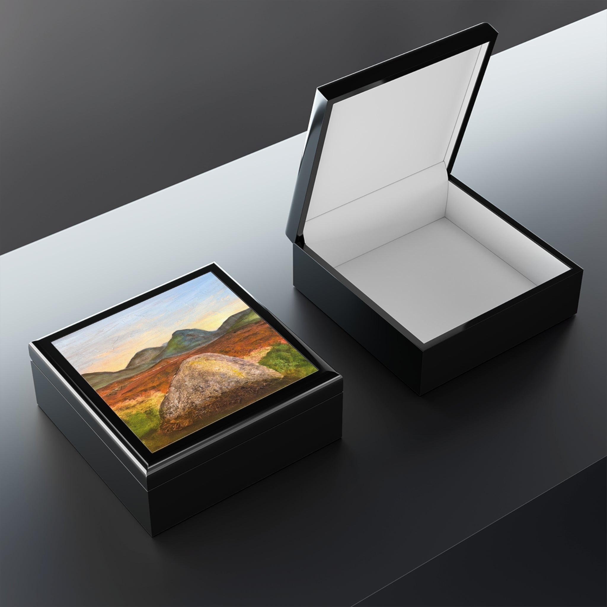 Standing Still In Glencoe | Jewellery Box | Scotland - Art Gallery - Free Shipping Worldwide