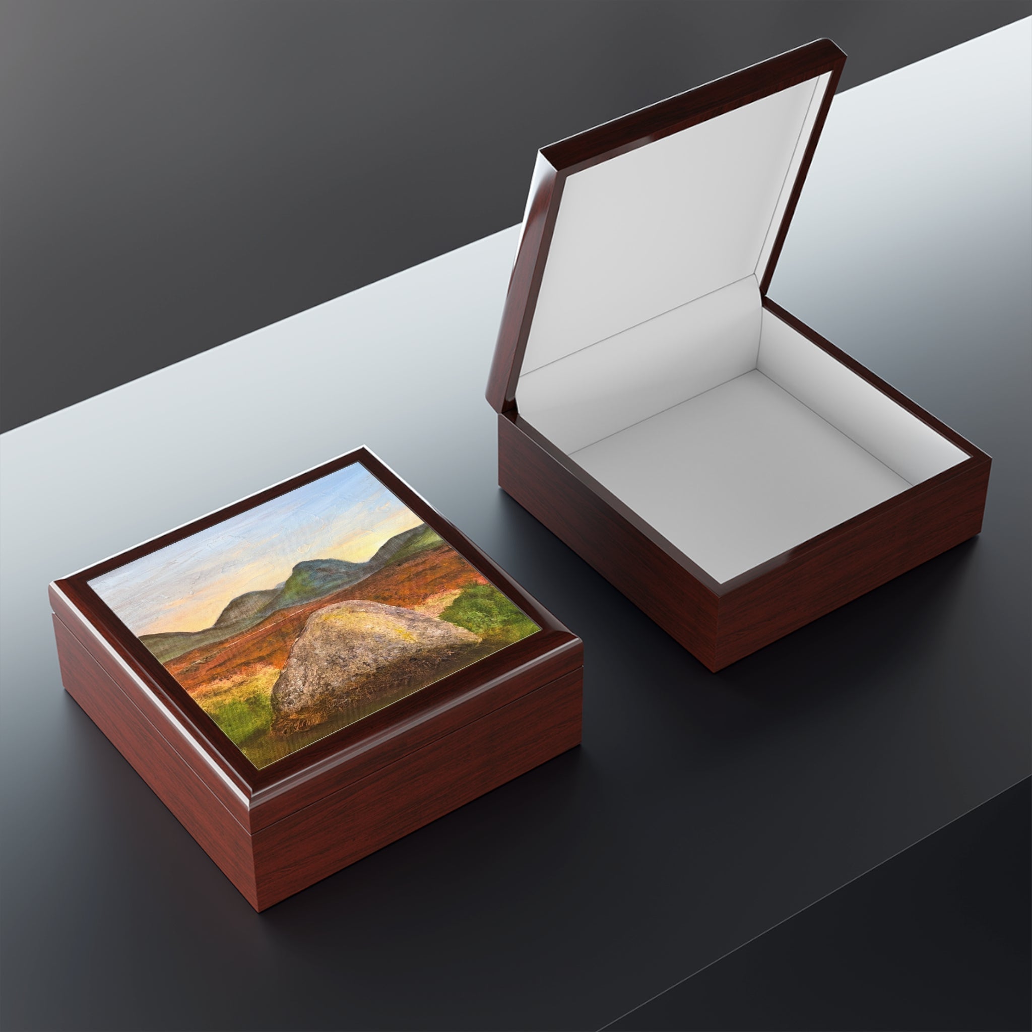 Standing Still In Glencoe | Jewellery Box | Scotland - Art Gallery - Free Shipping Worldwide