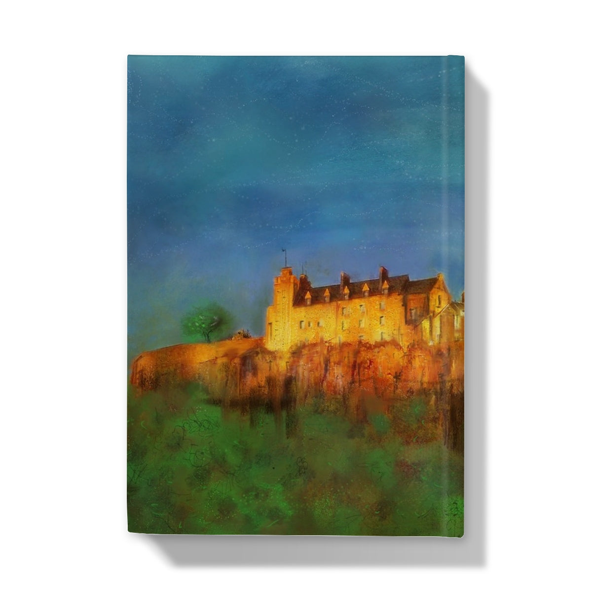 Stirling Castle Art Gifts Hardback Journal-Journals & Notebooks-Historic & Iconic Scotland Art Gallery-Paintings, Prints, Homeware, Art Gifts From Scotland By Scottish Artist Kevin Hunter