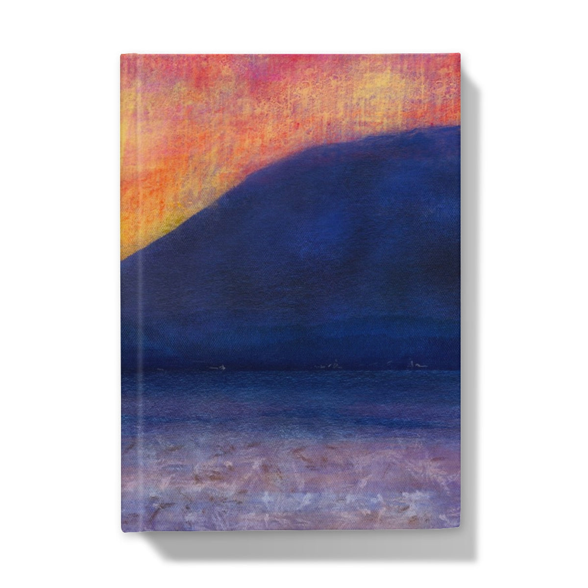 Sunset over water canvas print in Sunset Approaching Mull journal