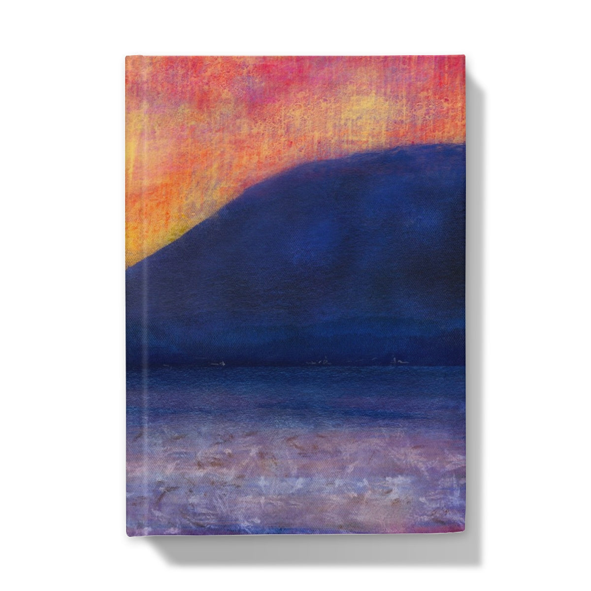 Sunset over water canvas print in Sunset Approaching Mull journal
