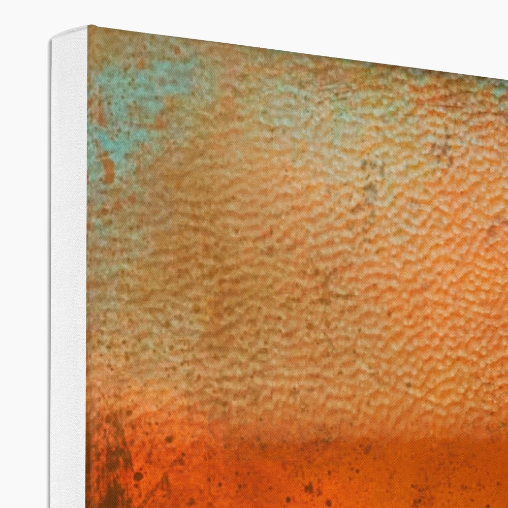 Sunset Horizon Abstract Canvas