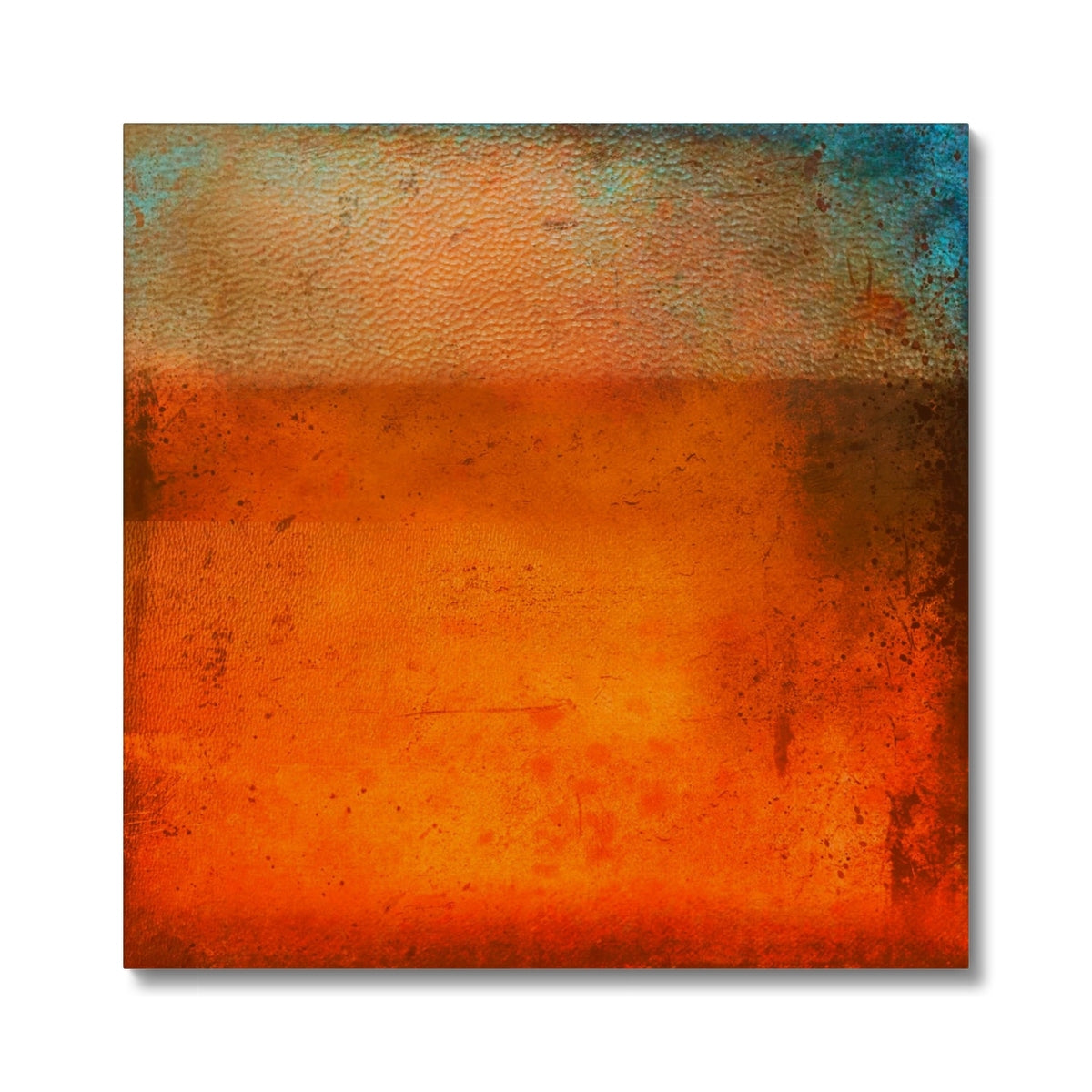 Sunset Horizon Abstract Canvas