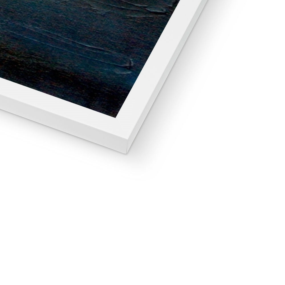 Table Mountain Dusk Painting | Framed Prints From Scotland-Framed Prints-World Art Gallery-Paintings, Prints, Homeware, Art Gifts From Scotland By Scottish Artist Kevin Hunter