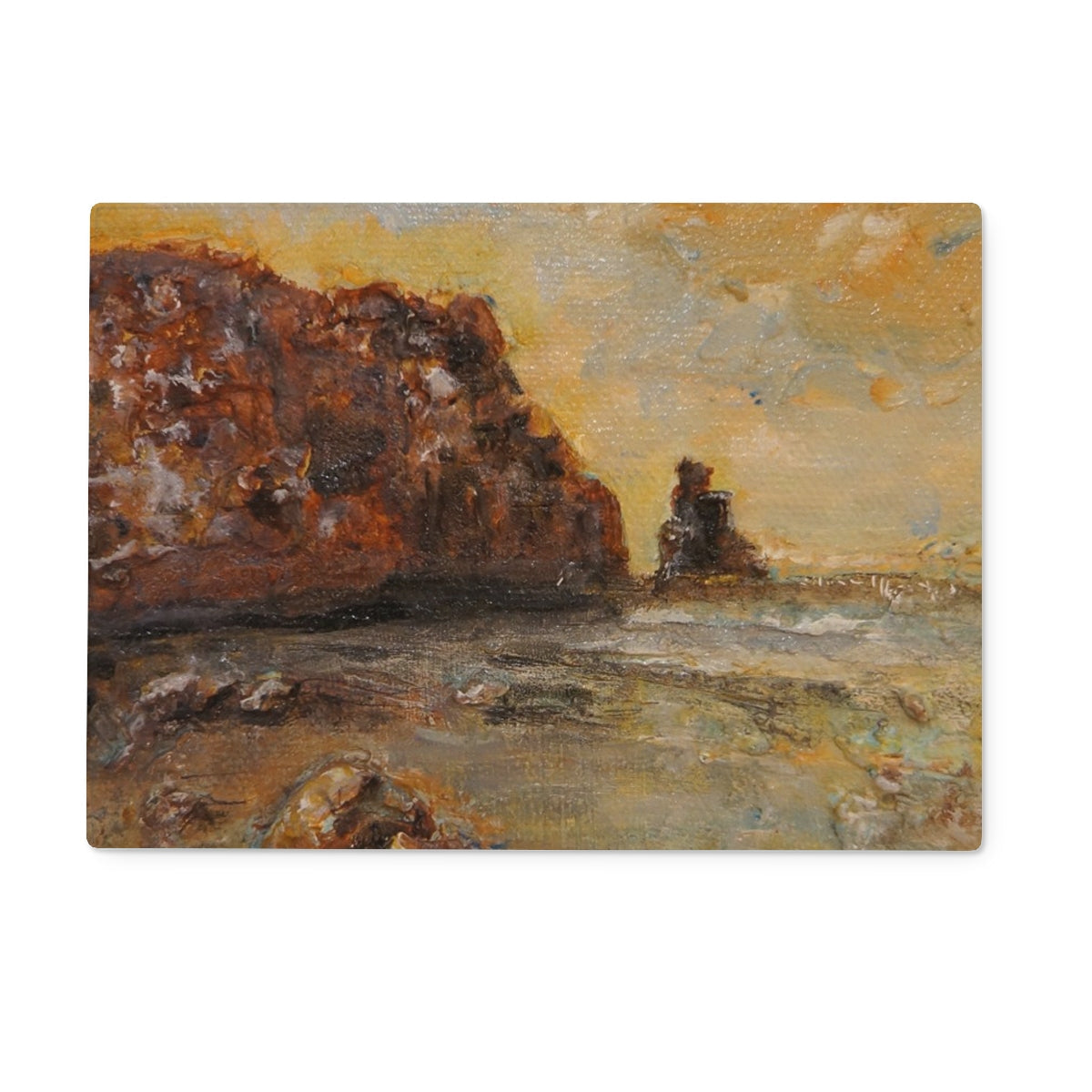 Talisker Bay Glass Chopping Board - Skye Art Gallery Scotland - Free Shipping Worldwide