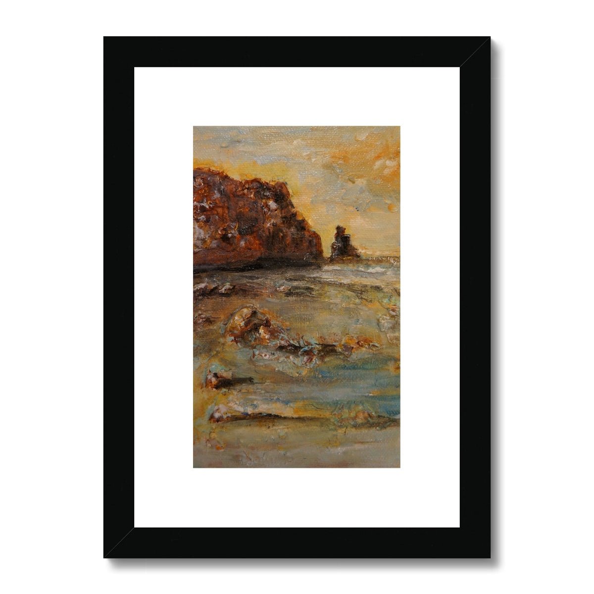 Talisker Bay Skye Painting | Framed & Mounted Prints From Scotland