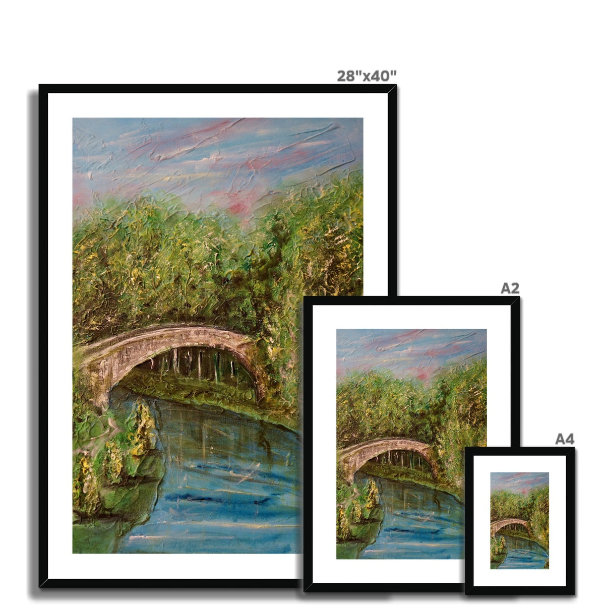 The Brig O Doon Painting | Framed & Mounted Prints From Scotland