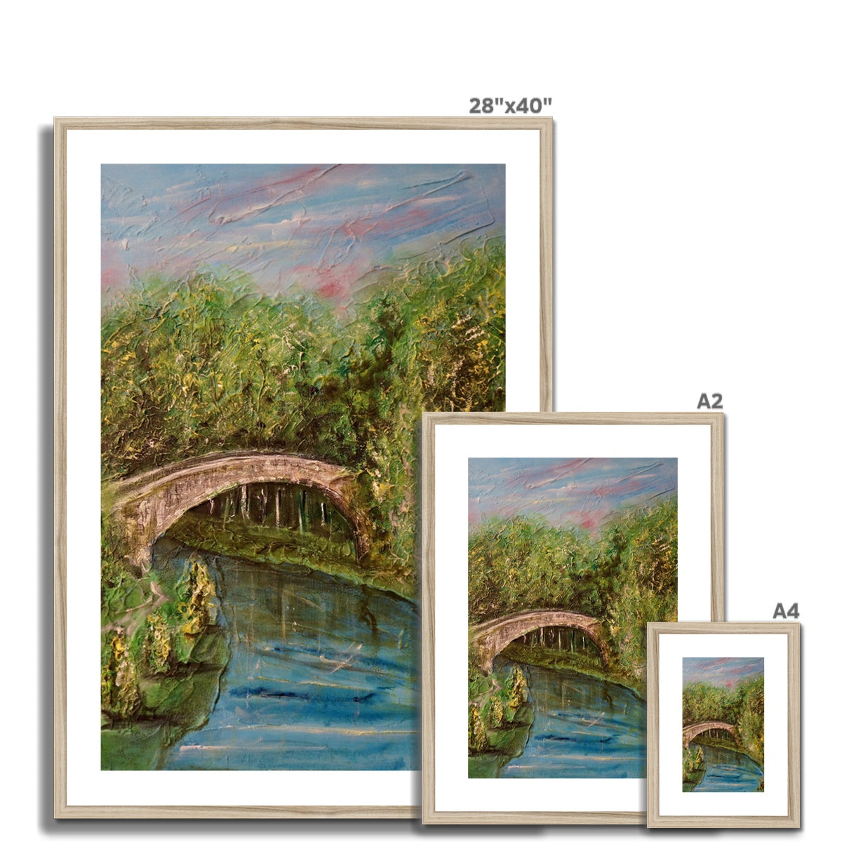 The Brig O Doon Painting | Framed & Mounted Prints From Scotland