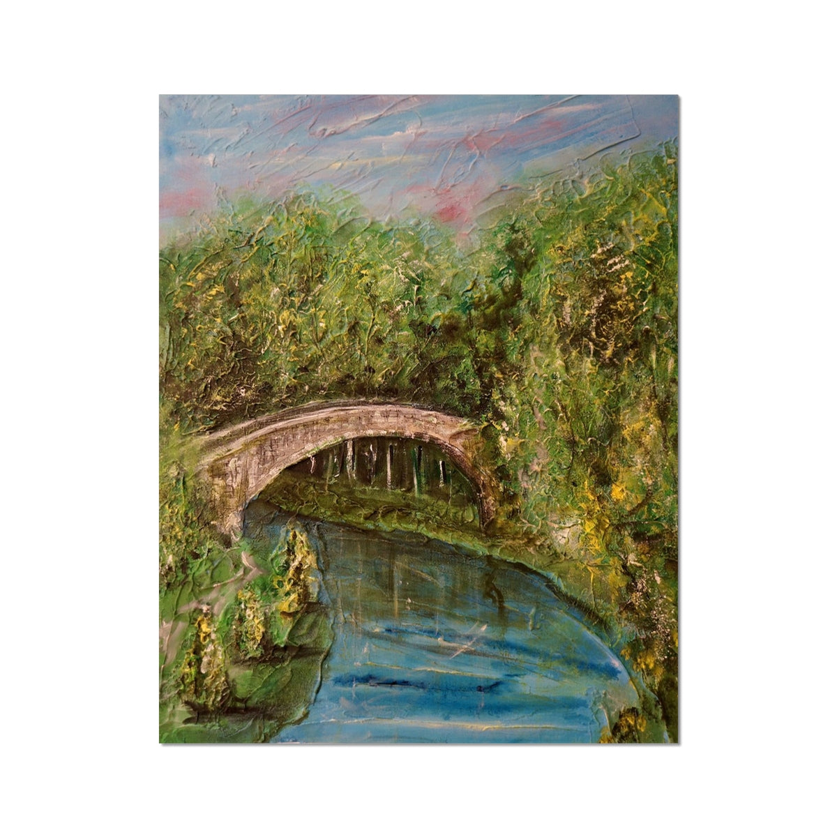 The Brig O Doon Painting | Artist Proof Collector Prints From Scotland-Artist Proof Collector Prints-Historic & Iconic Scotland Art Gallery-16"x20"-Paintings, Prints, Homeware, Art Gifts From Scotland By Scottish Artist Kevin Hunter