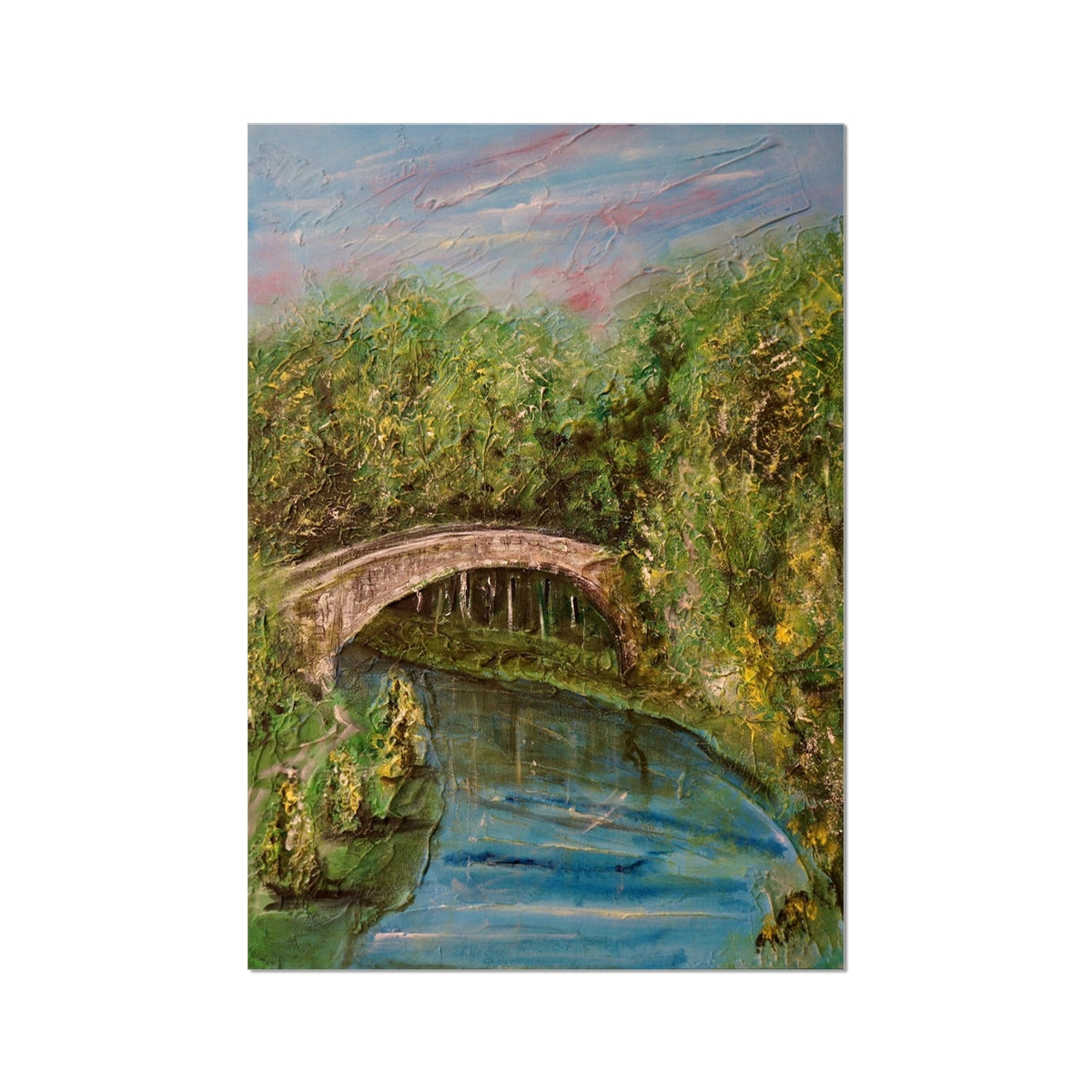 The Brig O Doon Painting | Fine Art Prints From Scotland-Unframed Prints-Historic & Iconic Scotland Art Gallery-A2 Portrait-Paintings, Prints, Homeware, Art Gifts From Scotland By Scottish Artist Kevin Hunter
