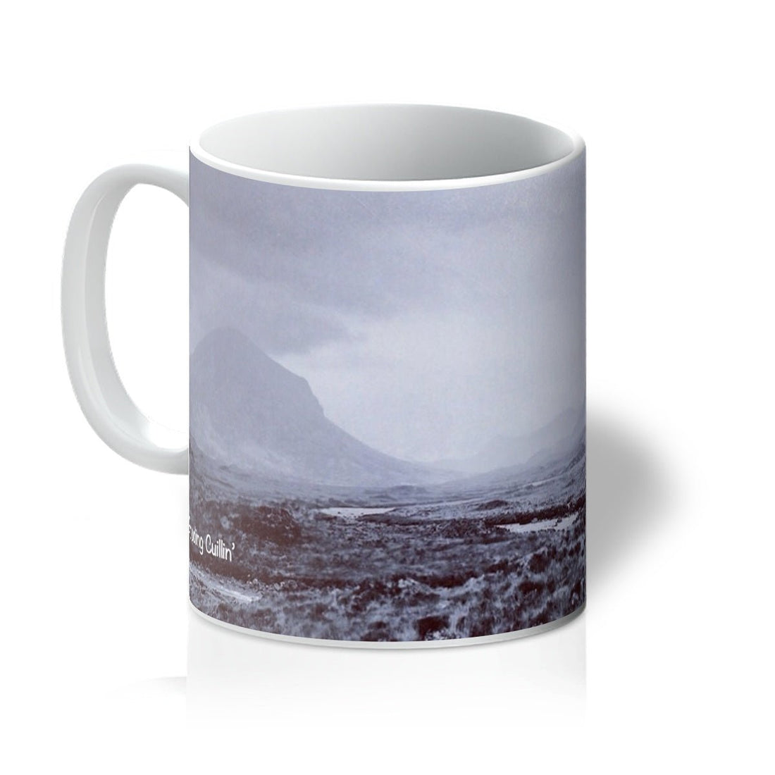 The Brooding Cuillin Skye Art Gifts Mug Scotland