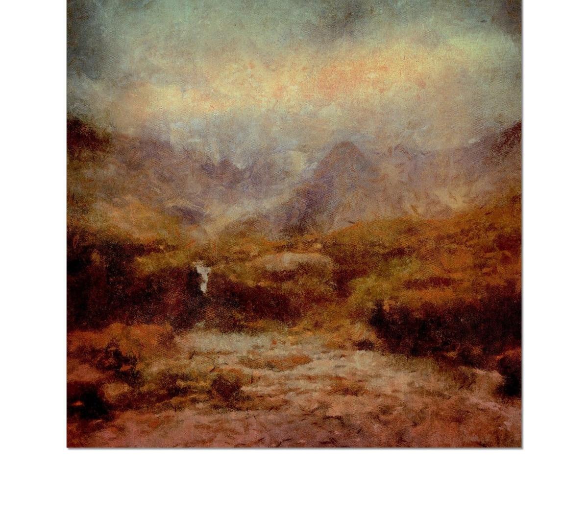 The Brooding Fairy Pools Skye Art Prints from my Skye Art Gallery Collection