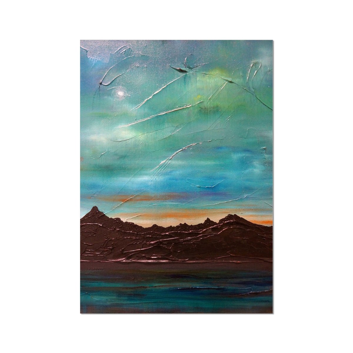 The Cuillin From Elgol Skye Painting | Signed Art Prints From Scotland | By Scottish Artist Hunter