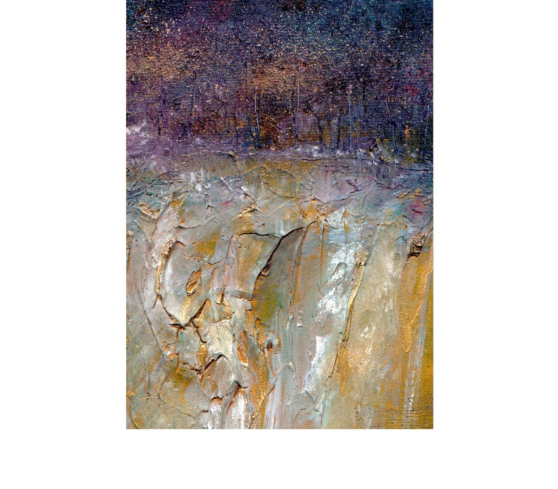 The Golden Forest Art Prints from my Abstract & Impressionistic Art Gallery Collection