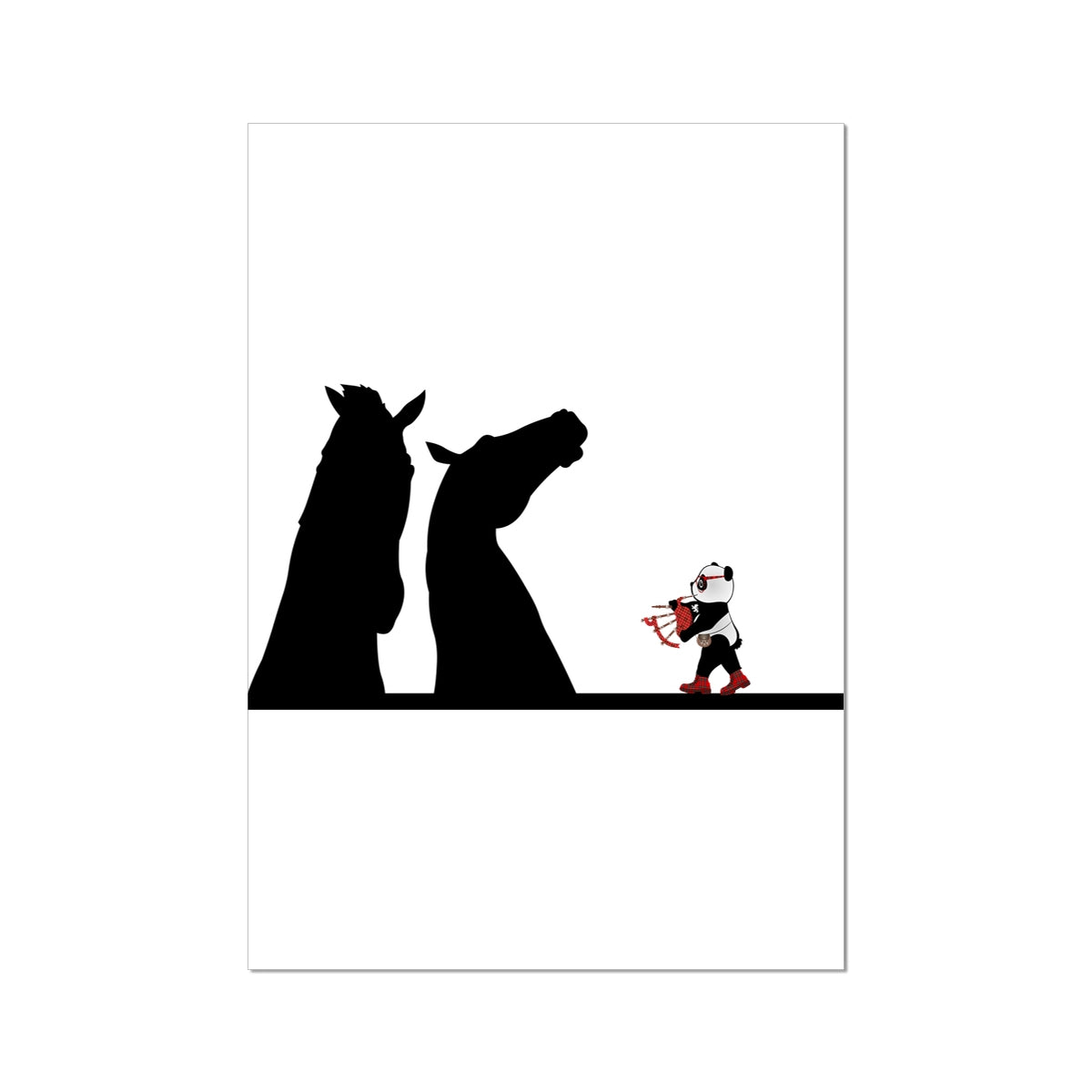 The Kelpies | Panda Disco | Graphic Art Print