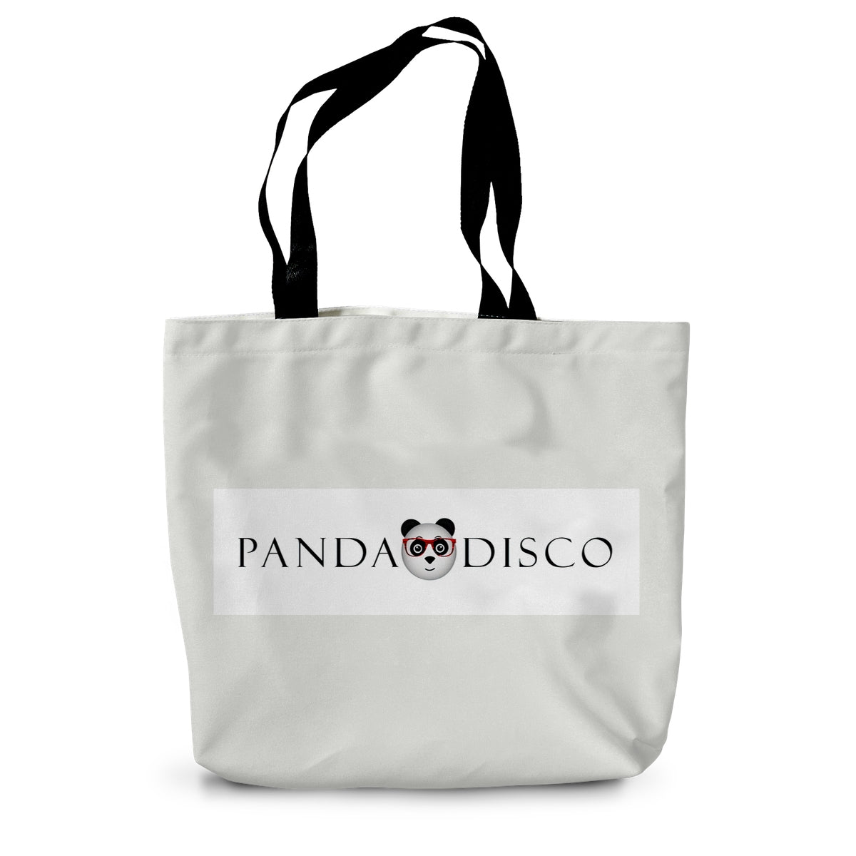 The Merry Go Round | Panda Disco | Graphic Art | Canvas Tote Bag