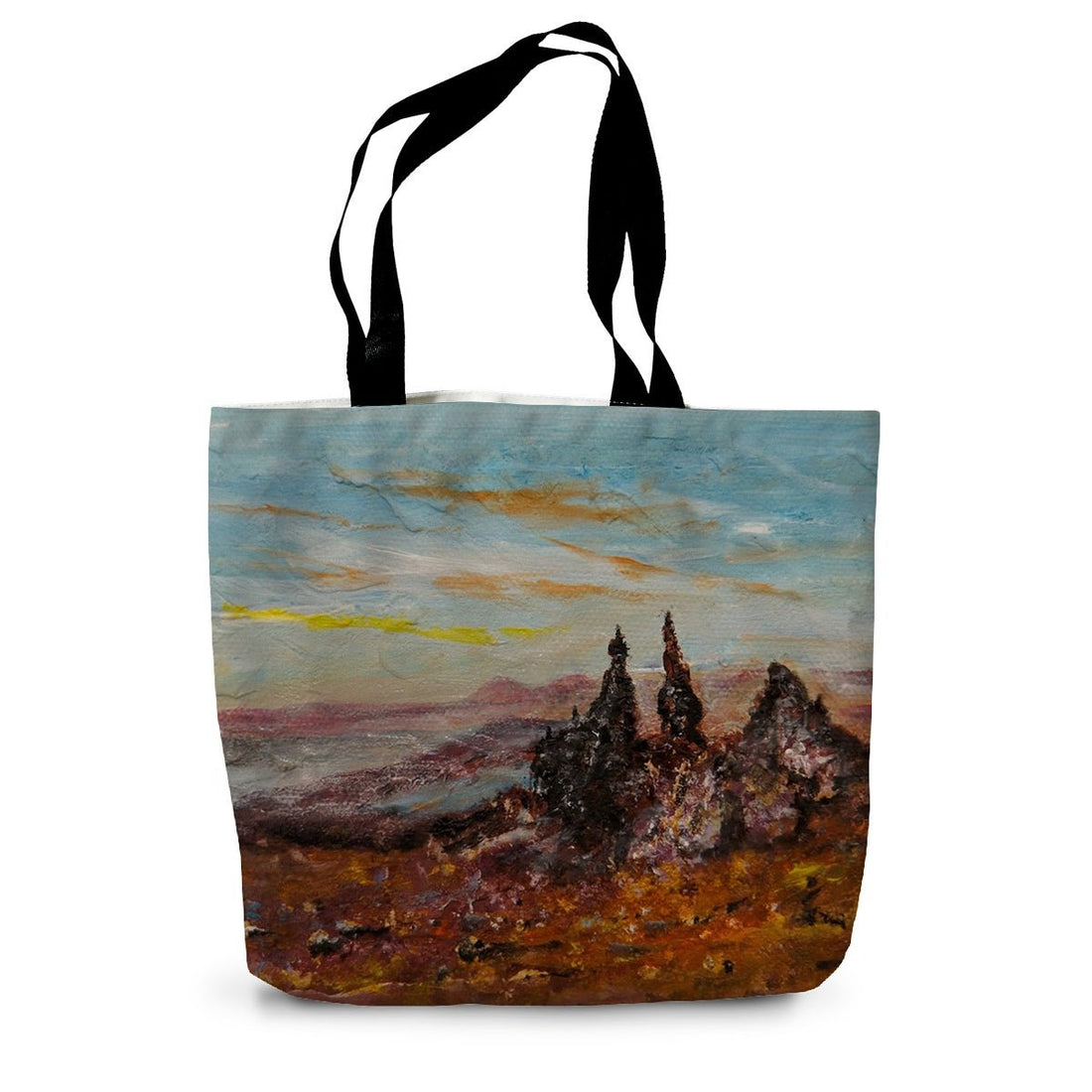 The Old Man Of Storr Skye Art Gifts Canvas Tote Bag