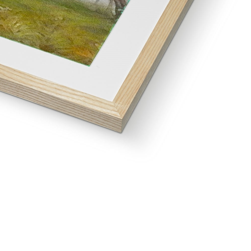 The Path To The Highland Mist Painting | Framed &amp; Mounted Prints From Scotland