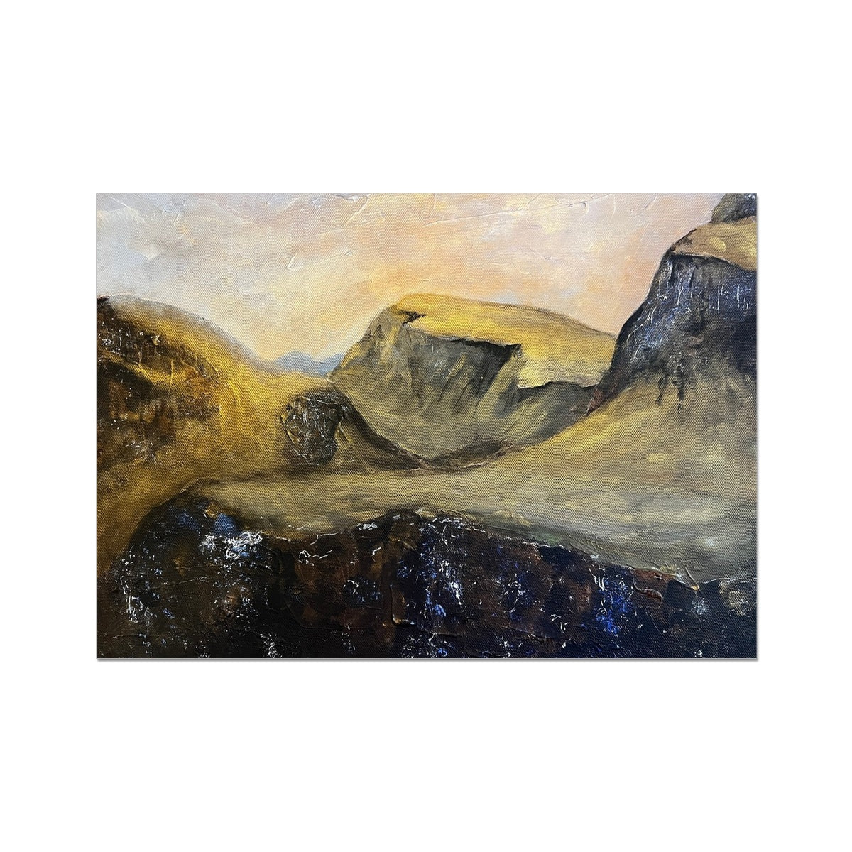 The Quiraing Skye Painting Scotland | Signed Scottish Fine Art Prints