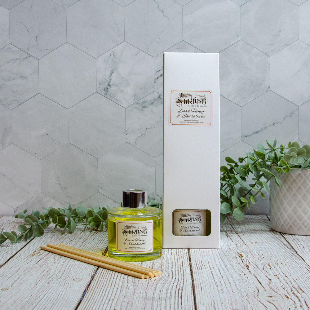Miel foncé et bois de santal - Diffuseur 100 ml
