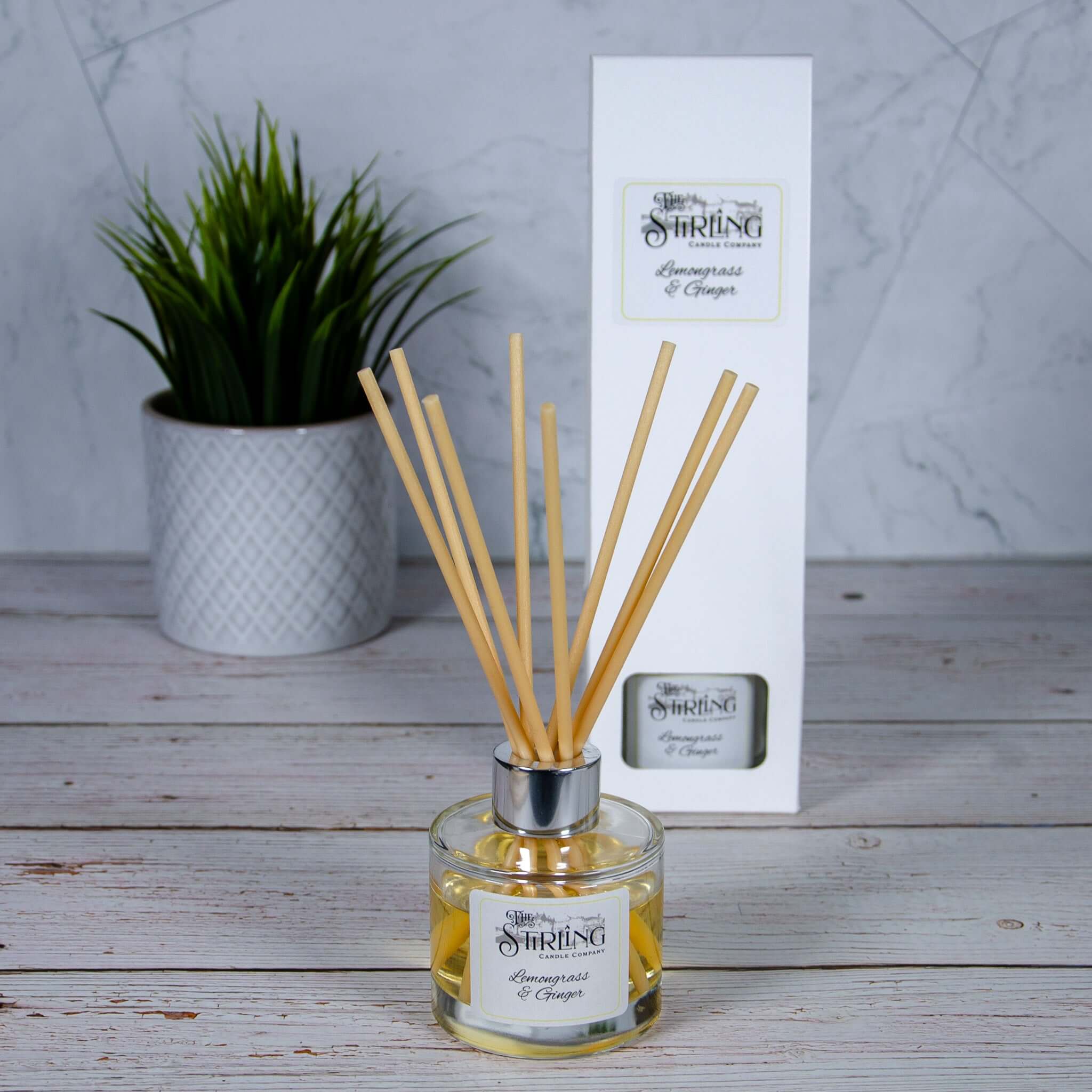 Citronnelle et gingembre - Diffuseur 100 ml