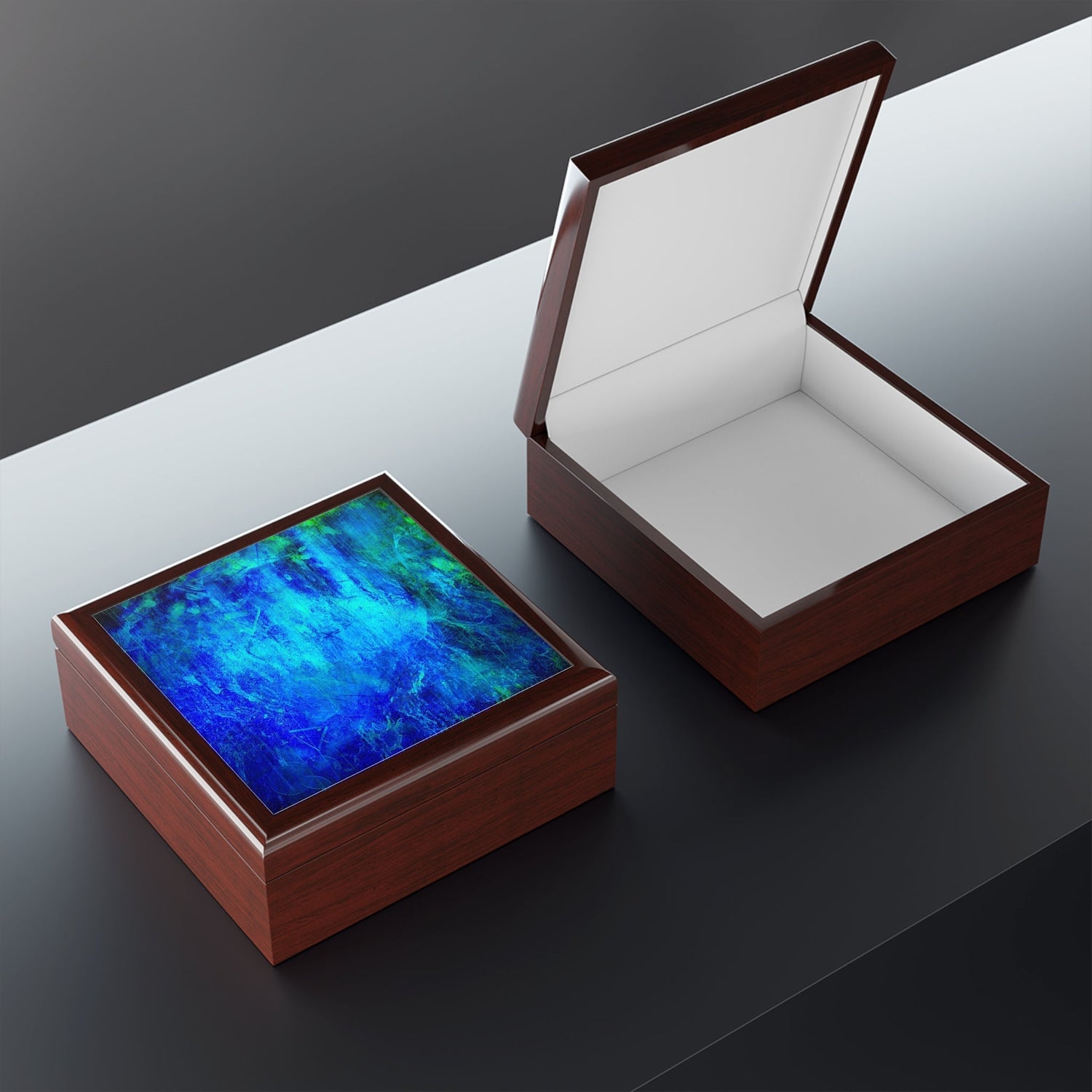 The Waterfall | Art Jewellery Box | Scotland