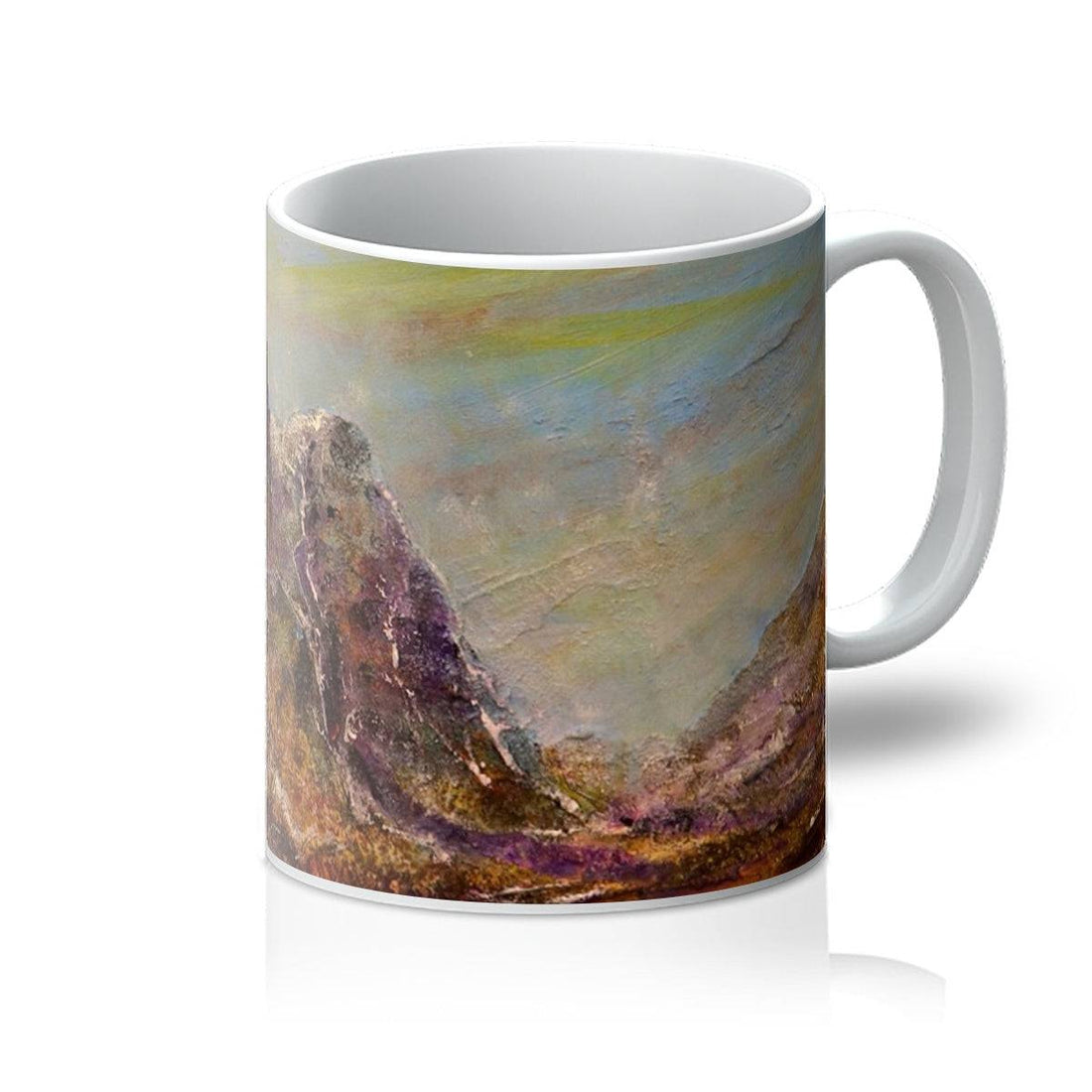 Three Sisters Glencoe Art Gifts Mug Scotland