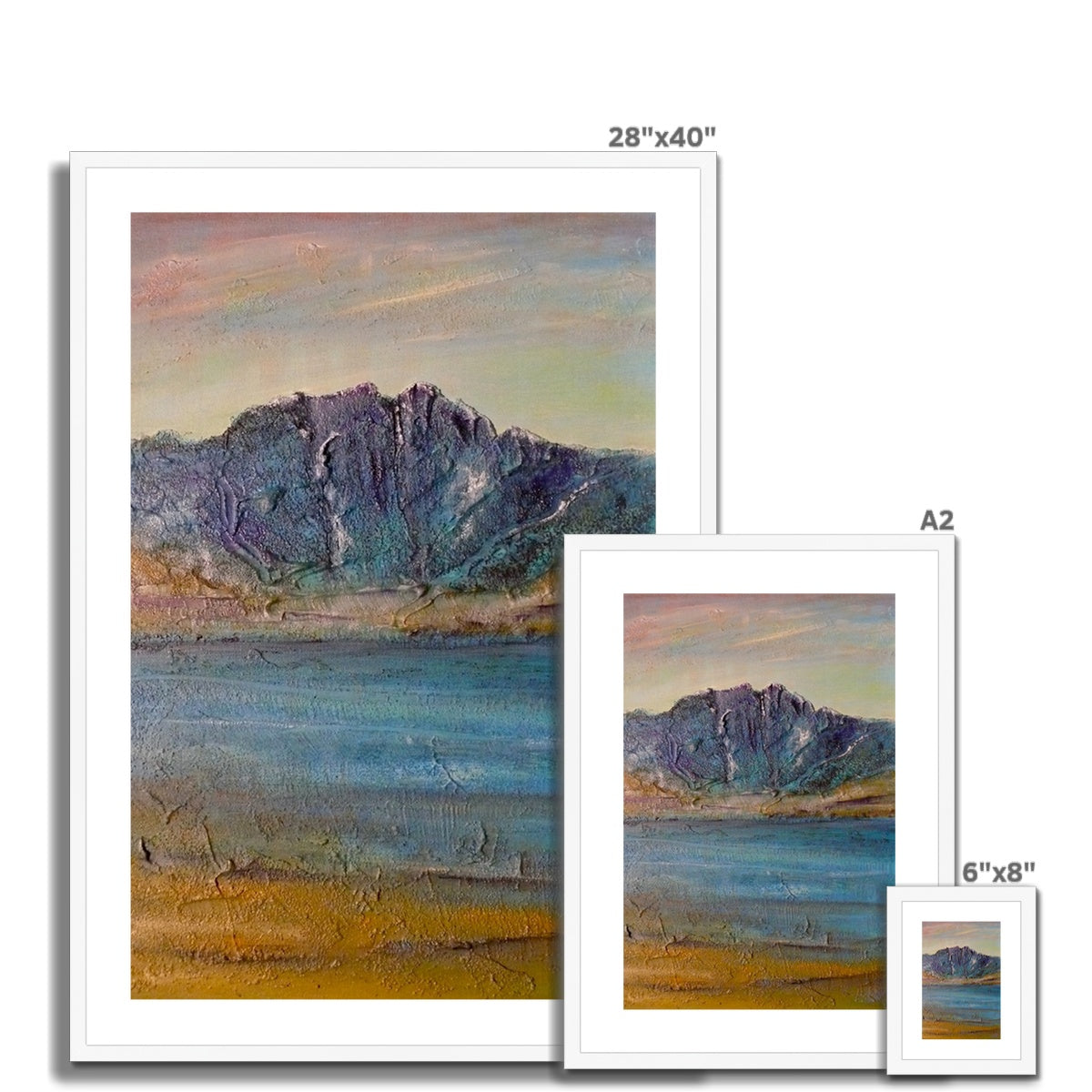 Torridon Painting | Framed & Mounted Prints From Scotland