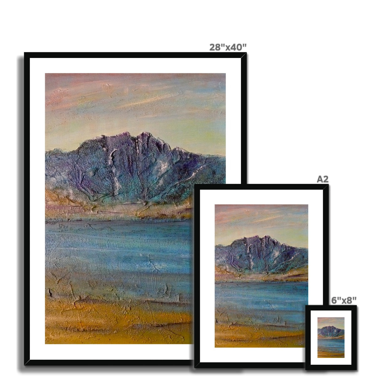 Torridon Painting | Framed & Mounted Prints From Scotland