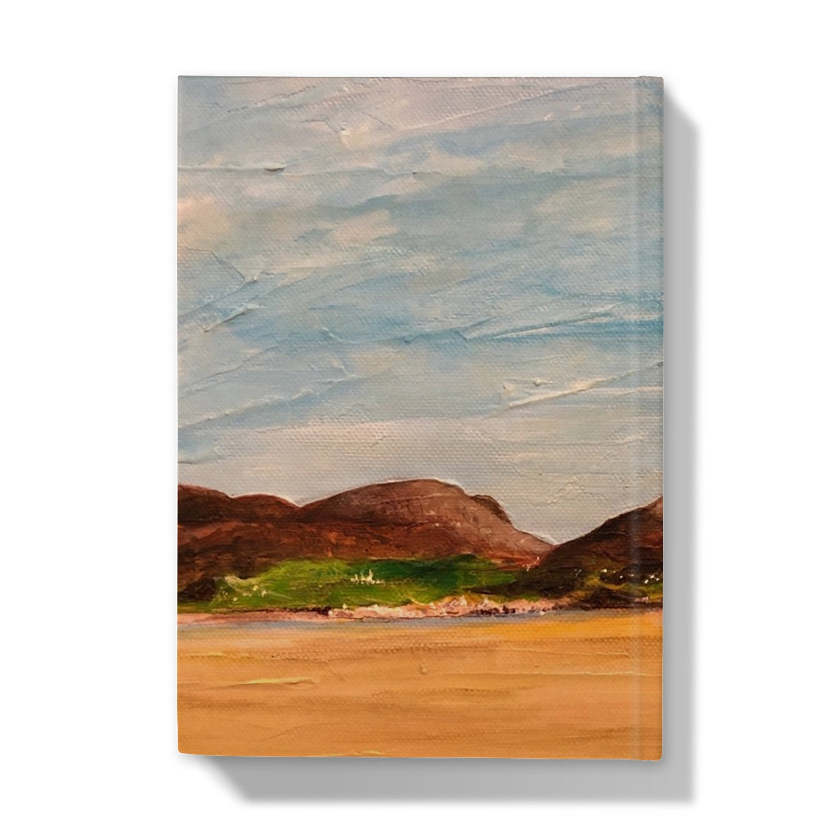 Uig Sands Lewis Art Gifts Hardback Journal-Journals & Notebooks-Hebridean Islands Art Gallery-Paintings, Prints, Homeware, Art Gifts From Scotland By Scottish Artist Kevin Hunter