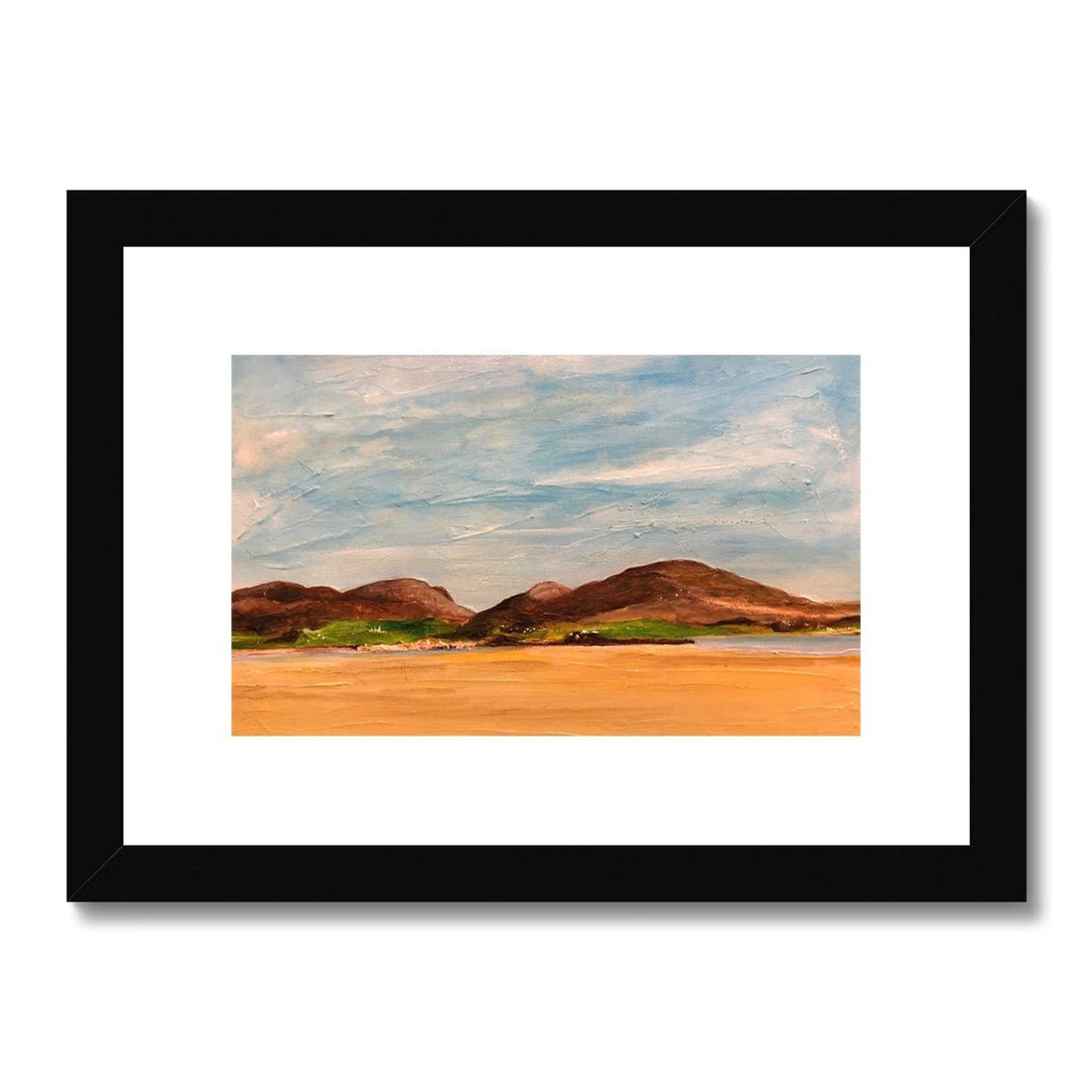 Uig Sands Lewis Painting | Framed &amp; Mounted Prints From Scotland