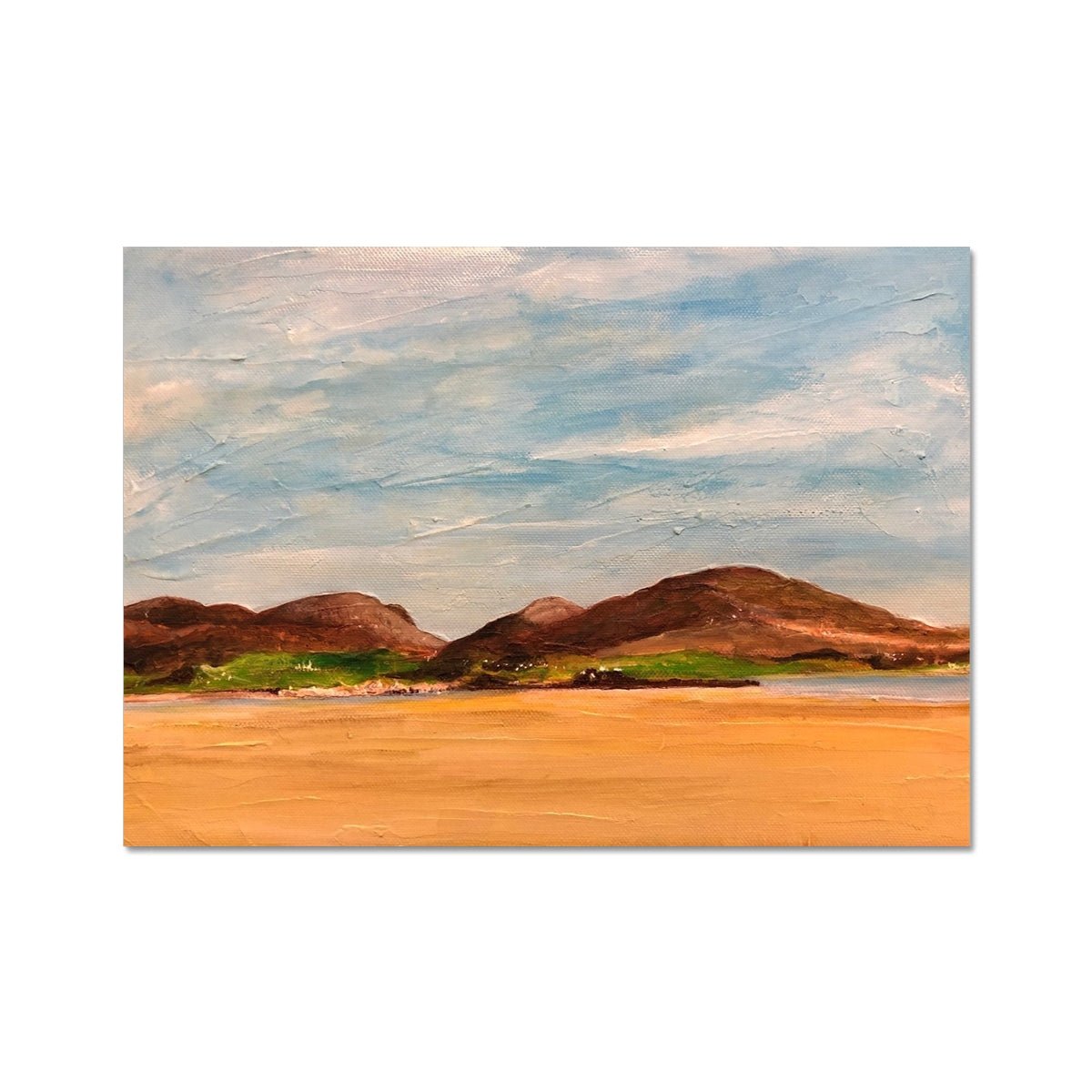 Uig Sands Lewis Painting Scotland | Signed Scottish Fine Art Prints